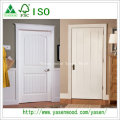 Panel Design White Wooden Composite Door